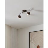 Eglo Bimeda spot/2, led, gu10, 2x3w, 2x240lm, nikl crni/hrom (31006) | Eponuda.com