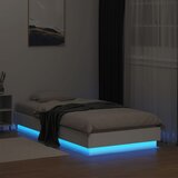  Okvir kreveta s LED svjetlima bijeli 75 x 190 cm | Eponuda.ba