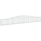  Lučne gabionske košare 7 kom 400x30x40/60 cm pocinčano željezo | shoptok.hr