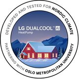 LG Nordic Premium NH12SP2 (NH12SP2.NS2-NH12SP2.U24A) 3,5 kW klima / ogrevanje do -35 stopinj zunanje temperature (model 2026) - | Shoptok.si