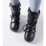 Gemre Black platform snow boots Vineyard | shoptok.hr