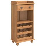  Ormar za vino ASKIM Medeni vosak 57 x 37 x 114 cm | shoptok.hr