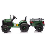 Traktor Akumulatorski traktor s prikolico CH9959B - temno zelen | Shoptok.si