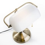  Brilagi - Stona lampa BANK OFFICE 1xE27/60W/230V mesing/bela | Eponuda.com