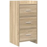 vidaXL Strani šal Sonoma hrast 40 x 36 x 80 cm Inženirski les, (5000253191) | Shoptok.si
