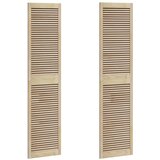  Ormarna vrata s vratima 2 pcs Prirodna 201 x 2,1 x 49,5 cm | shoptok.hr