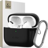 TECH-PROTECT SILIKONSKI OVITEK HOOK ZA APPLE AIRPODS PRO 1/2 ČRN, (22006218) Cene