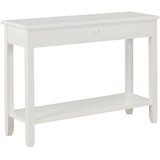  Konzolni stol bijeli 110 x 35 x 80 cm drveni | shoptok.hr