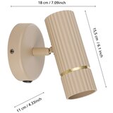 Eglo 901153 - led zidno svetlo caminia 1xGU10/5W/230V 3000K bež | Eponuda.com