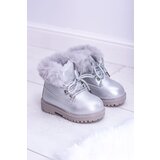 Boto Silver Warmed Children's Booties Trappers Phobos | ePonuda.com