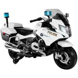 Lean_Toys Otroški policijski motor BMW 12V 45W Bela lea | Shoptok.si