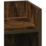 vidaXL Stranske mize s polico 2 kosa dim. hrast 25,5x27x60 cm | Shoptok.si