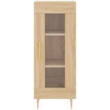  Visoka komoda hrasta sonome 34,5x34x180cm od konstruiranog drva | shoptok.hr