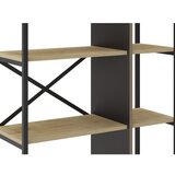 Marckeric Biblioteka u dekoru hrasta u prirodnoj boji 87,5x175 cm Ara – | shoptok.hr