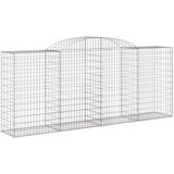  Lučne gabionske košare 7 kom 300x50x120/140cm pocinčano željezo | shoptok.hr