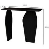 Hanah home konzola arya, 100x90x40 cm, crna | Eponuda.com