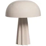 Krem metalna stolna lampa (visina 29 cm) Virel –