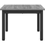  Klubska miza Siva Sonoma 50 x 50 x 36 cm Konstruiran les, (5000120566) | Shoptok.si