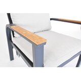 Rojaplast Svijetlo sive metalne vrtne stolice u setu 2 kom Annecy Duo – | shoptok.hr