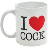  I Love Cock - lonček (črn) | Shoptok.si