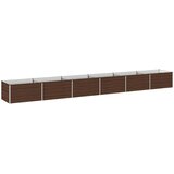  Povišeni vrtni krevet Crna 600 x 80 x 55 cm | shoptok.hr