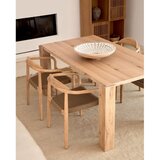 Kave Home Jedilna miza v hrastovem dekorju 100x200 cm Deyanira – | Shoptok.si