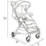 Momi autofold kolica za bebe Andrea Brown, 0m+ | ePonuda.com