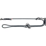 Trixie vodilica za pse soft rope podesiva l-xl 2 m/fi-13 mm crna/siva | shoptok.hr