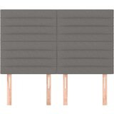  Uzglavlja 4 kom tamnosivi 72 x 5 x 78/88 cm od tkanine | shoptok.hr