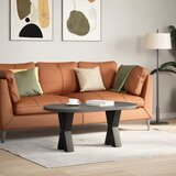  Noge za klub stolić u obliku slova X, 2 kom, crne, 28 x (42-43) cm, čelik | Shoptok.si