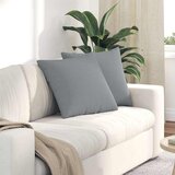  Jastučići za sofu 2 pcs Svijetlo siva 50 x 50 cm tkanina | shoptok.hr