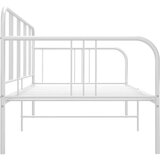  Posteljni okvir bel kovinski 90x200 cm, (20643714) | Shoptok.si