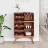  Stalak Smeđa 60 x 30 x 90 cm Čvrsto drvo iz reciklaže | shoptok.hr
