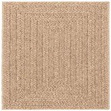 vidaXL Tepih ZIZUR 200 x 200 cm s izgledom jute unutarnji i vanjski | shoptok.hr