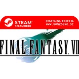Final Fantasy 7 - Steam koda brez škatlice (WINDOWS PC | STEAM DECK) | Shoptok.si