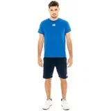 Majice s kratkimi rokavi Man Set T-Shirt + Bermuda Basic Modra