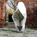  Zimska koprena z zadrgo 70 g/m² bela 2,5x2,5x3 m, (20598405) | Shoptok.si