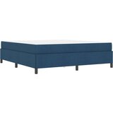  Postelja z vzmetnico Modra in črna 180 x 200 cm | Shoptok.si