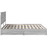  s od storage Siva Sonoma 180 x 200 cm Konstruirano drvo | shoptok.hr