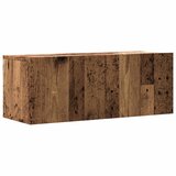 Maison Chic Stenska TV omarica - TV stojalo - Televizijska omarica starinski les 80x30x30 cm inženirski les, (21702034) | Shoptok.si