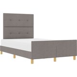  Postelja Taupe 120x200 cm Tkanina, (22049931) | Shoptok.si