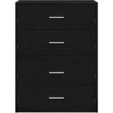  Ormari s 2 ladice 2 kom crni hrast 60x31x40cm konstruirano drvo | shoptok.hr