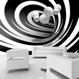  Tapeta - Twisted In Black &amp White 300x210 Cijene
