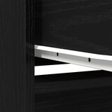  Ormar s ladicom crni hrast 55,5x34x119,5 cm konstruirano drvo | shoptok.hr