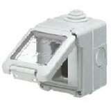 GEWISS GW27041 vodonepropusno kućište za sistemske uređaje - 1 banda - siva ral 7035 - ip55 | Eponuda.com