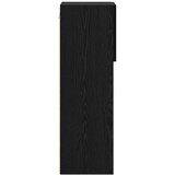 TV ormar za montažu na zid Zidne Crni hrast 30,5 x 30 x 90 cm | shoptok.hr