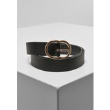 Urban Classics Accessoires Small Ring Buckle Belt black/gold Cene