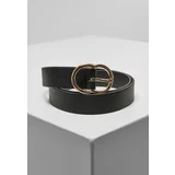 Urban Classics Accessoires Small Ring Buckle Belt black/gold