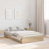 s ladicama Sonoma hrast 120 x 200 cm Konstruirano drvo