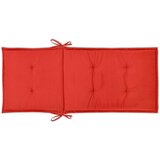  Jastuci za vrtne stolice 4 kom crveni 120x50x3 cm od tkanine | shoptok.hr